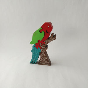 Puzzle wood animals