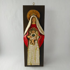 Carved wood of the Virgin of Coromoto