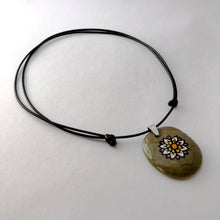 Load image into Gallery viewer, Sea Rock Necklace hand painted
